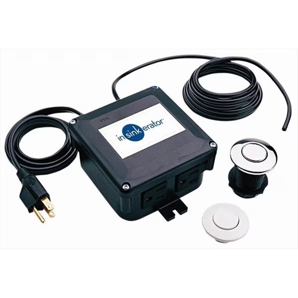 STS-OO SinkTop Switch Dual Outlet for Disposers, In-Sink-Erator, Mfr#: IN626780